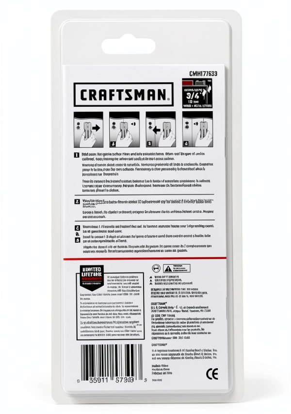 CRAFTSMAN Stud Sensor Water Resistant Edge Detection Tool-6