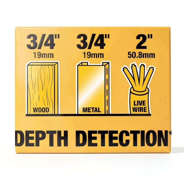 DEWALT Stud Finder Center Find Technology Metal Detection-5