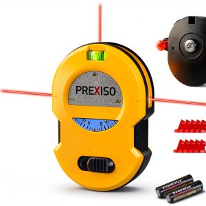 Prexiso Laser Level Automatic Surface Tool Black Grey Yellow-0