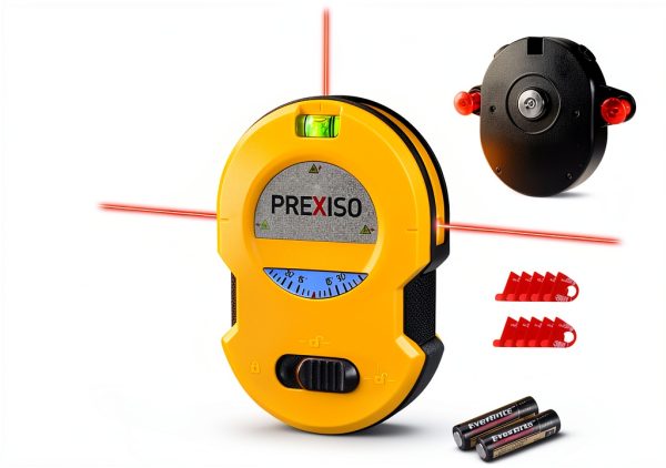 Prexiso Laser Level Automatic Surface Tool Black Grey Yellow-0