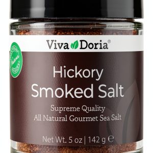 Hickory Smoked Sea Salt Viva Doria Gourmet Reclosable Glass-0