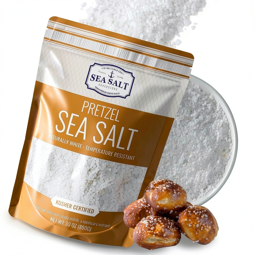 Installing Sea Salt Superstore Pretzel Salt Resistant 30oz on a kitchen counter