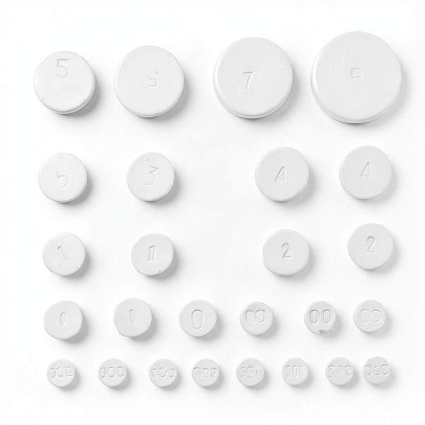 Rubber Stoppers 26 Pack White Lab Plug Assortment NF-8965 Newflager-2