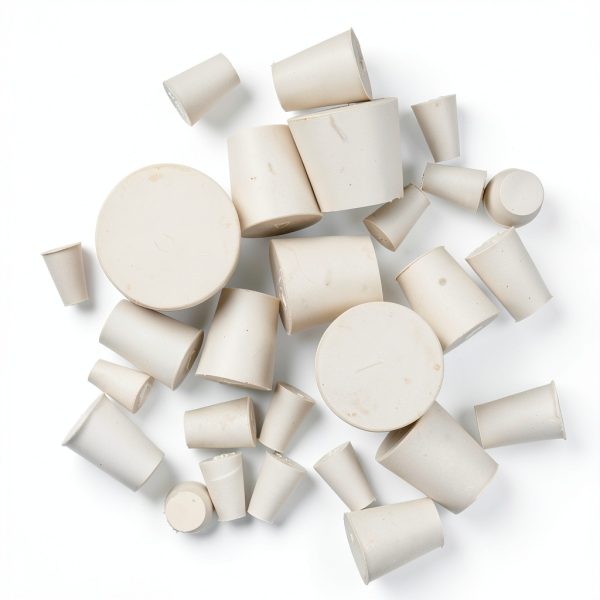 Rubber Stoppers 26 Pack White Lab Plug Assortment NF-8965 Newflager-0
