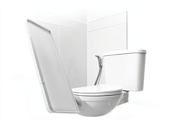 Toilet Tank Cover 40271 Greatshow Plastic Replacement for EZFLO-4