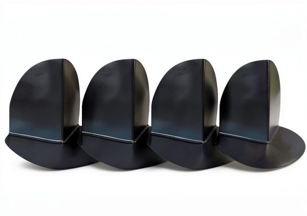 Shower Pan Liner Corner Dam by Qdyzpp - 4 Pack PVC Corner Dams-0